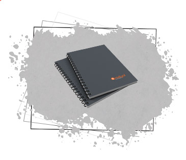 Blies are at the head of the notebook